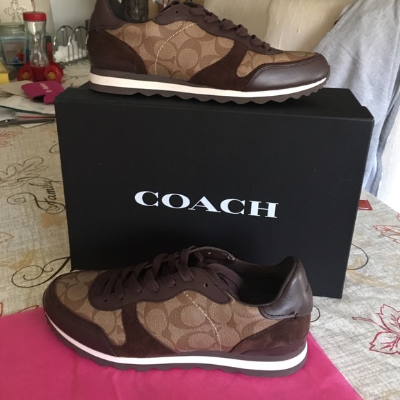 Almost Brand new (worn once) COACH Running Shoes - Picture 4 of 8